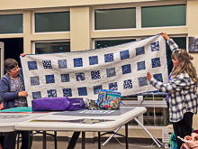 Bring and Brag - Kristina's blue & white quilt